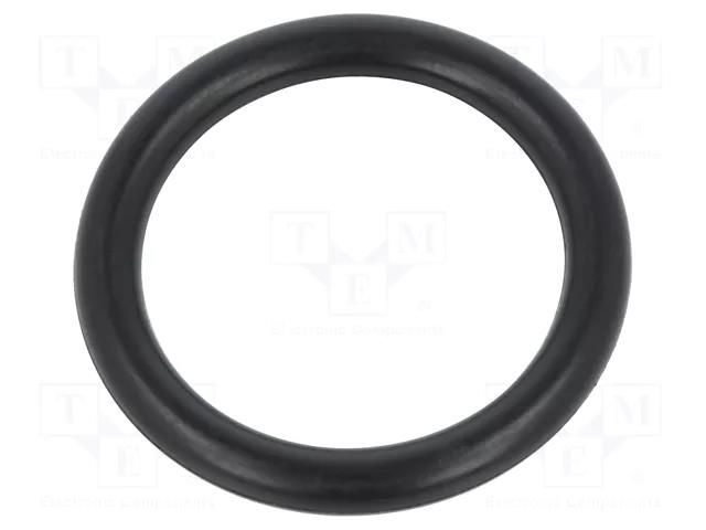 O-ring gasket; NBR caoutchouc; Thk: 3.5mm; Øint: 22mm; black ORING USZCZELNIENIA TECHNICZNE O-22X3.5-70-NBR