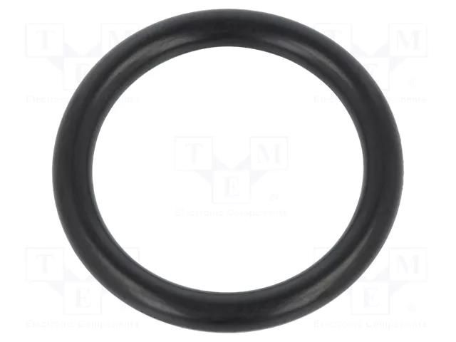 O-ring gasket; NBR caoutchouc; Thk: 3mm; Øint: 20mm; black ORING USZCZELNIENIA TECHNICZNE O-20X3-70-NBR