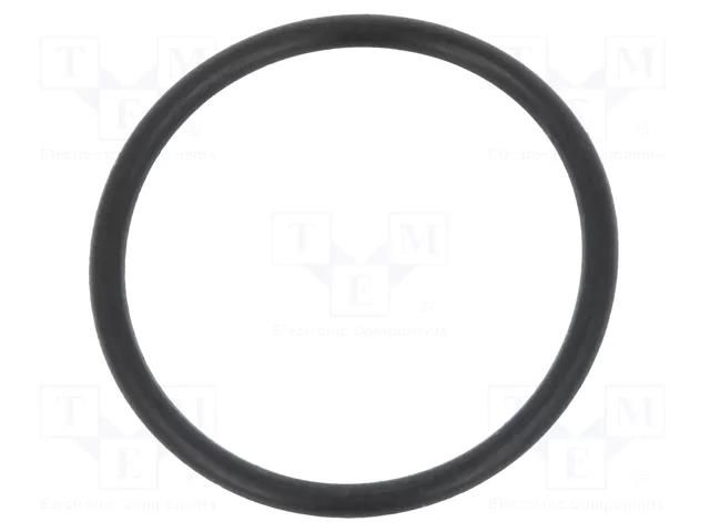 O-ring gasket; NBR caoutchouc; Thk: 1.5mm; Øint: 20mm; black ORING USZCZELNIENIA TECHNICZNE O-20X1.5-70-NBR