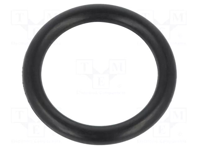 O-ring gasket; NBR caoutchouc; Thk: 3mm; Øint: 18mm; black ORING USZCZELNIENIA TECHNICZNE O-18X3-70-NBR