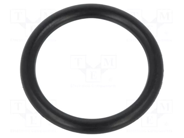 O-ring gasket; NBR caoutchouc; Thk: 2.5mm; Øint: 18mm; black ORING USZCZELNIENIA TECHNICZNE O-18X2.5-70-NBR