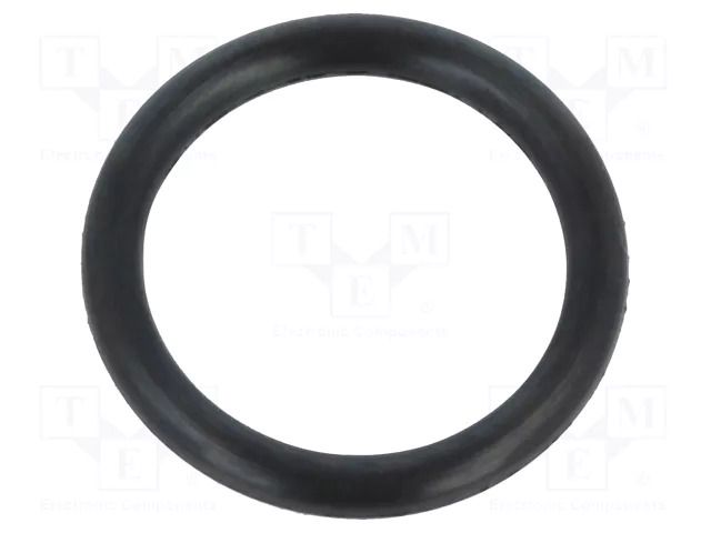 O-ring gasket; NBR caoutchouc; Thk: 2mm; Øint: 13mm; black ORING USZCZELNIENIA TECHNICZNE O-13X2-70-NBR