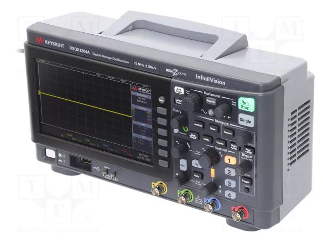 Oscilloscope: digital; DSO; Ch: 4; 70MHz; 2Gsps; 1Mpts; LCD 7"; ≤5ns KEYSIGHT DSOX1204A