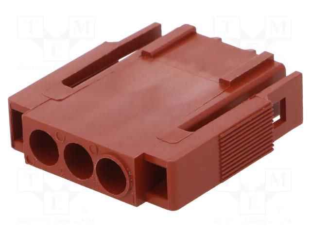 connector PLUG HSG,3 POSN,METRIC TE Connectivity 207360-1