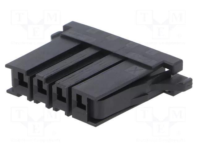 Connector: wire-board; plug; female; Dynamic D-3200; 5.08mm; PIN: 4 TE Connectivity 1-178128-4