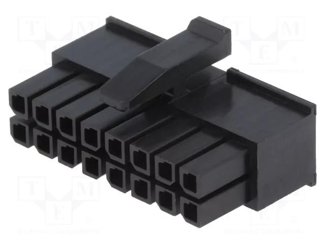 connector 16POS,MICRO MNL,RCPT HSG TE Connectivity 1-794617-6