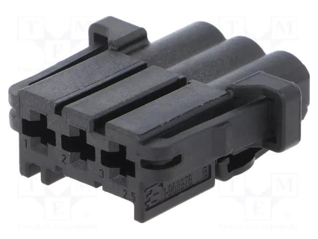 Connector: automotive; plug; female; MCP 2.8; for cable; PIN: 3 TE Connectivity 1-968976-9