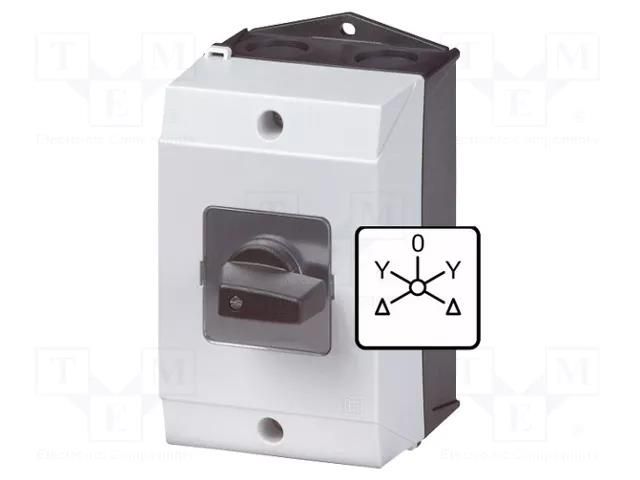 Switch: reversing star-delta cam switch; Stabl.pos: 5; 32A; 6.5kW EATON ELECTRIC T3-5-15876/I2