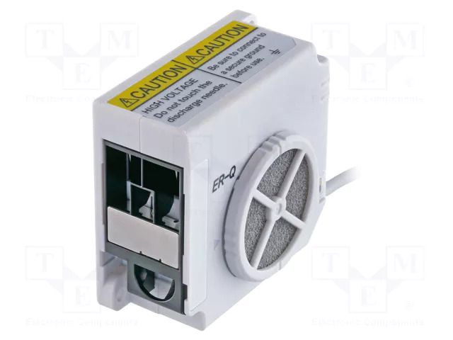 Air ionizer; compact; ESD; 65x60x33mm; 12m3/h; 24VDC; ≤6.4m/s; ±10V PANASONIC ER-Q