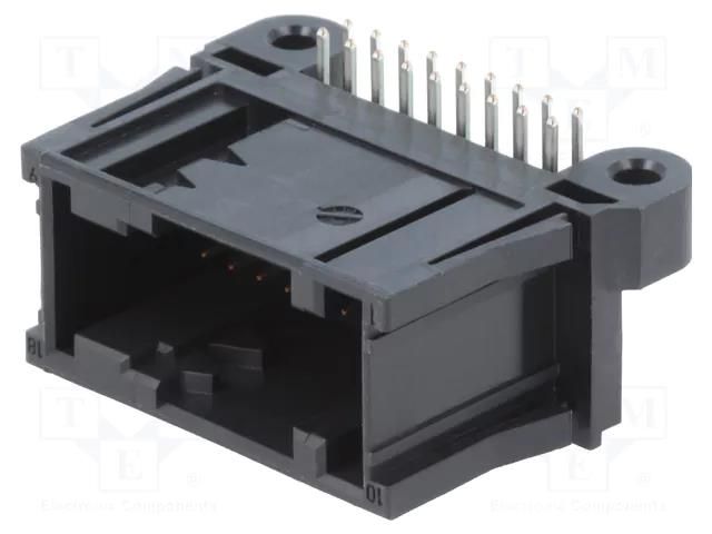 connector MQS PIN HEADER 2X9POS TE Connectivity 1-963539-1