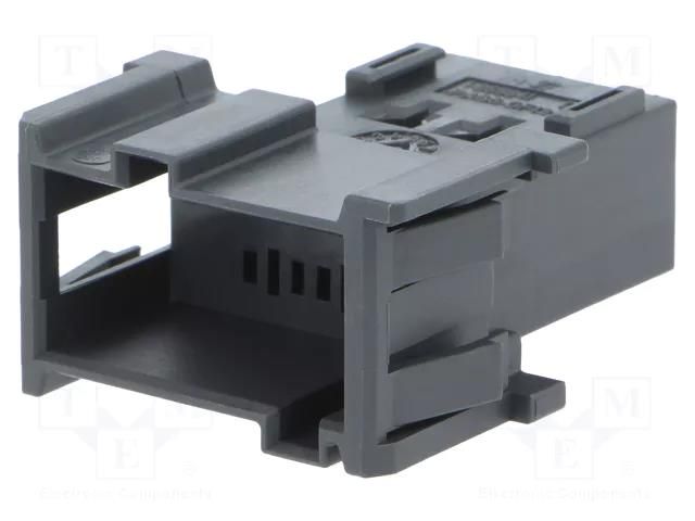 Connector: automotive; plug; male; MCP 2.8; JPT,MCP 2.8; PIN: 6 TE Connectivity 1-965641-3