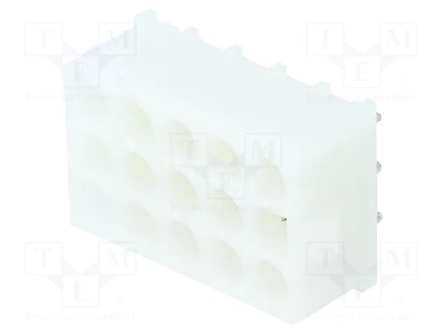 Connector: wire-board; socket; male; PIN: 15; Universal MATE-N-LOK TE Connectivity 350434-1