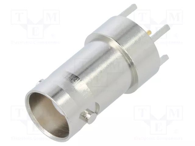 Connector: BNC; socket; female; straight; 50Ω; THT; on PCBs; PTFE AMPHENOL RF 112515