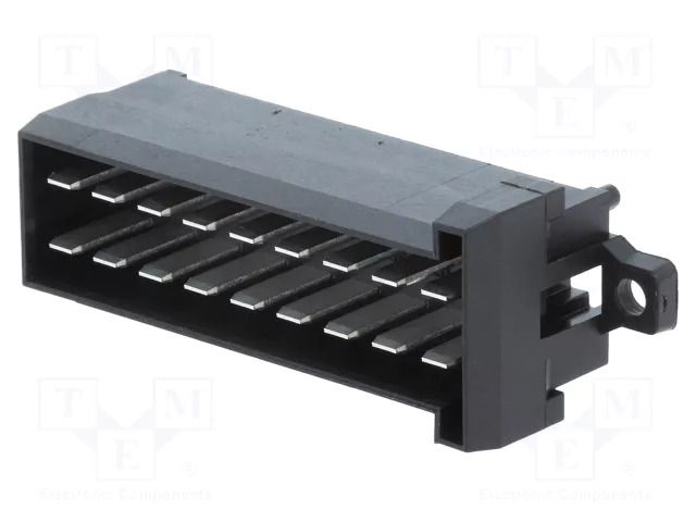 Connector: rectangular; socket; male; JPT; JPT,Junior Timer; THT TE Connectivity 963357-2