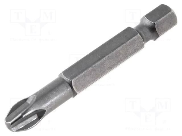 Screwdriver bit; Phillips; PH3; Overall len: 50mm; TORSION WERA WERA.851/4TZ/3