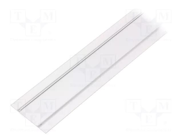 Cover; white; 1m; aluminium; WALLE12 TOPMET TOP-B8070001