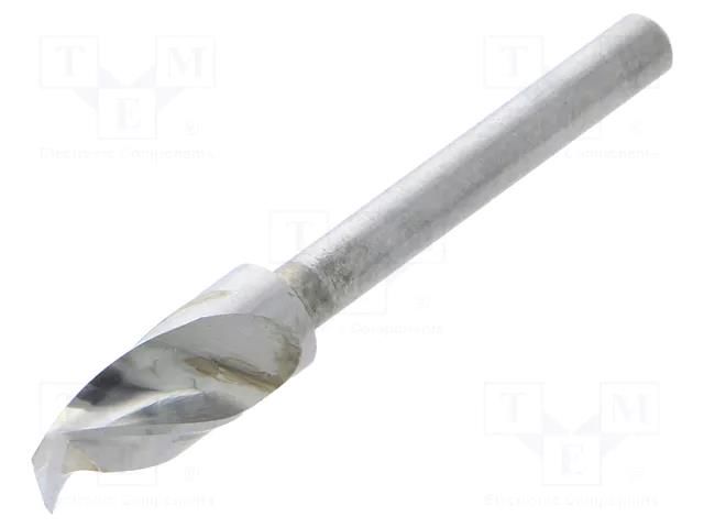 Drill bit; Ø: 5.4mm; L: 38.2mm; PCB; 1/8" (3,175mm) KEMMER PRAEZISION SM30-5.4