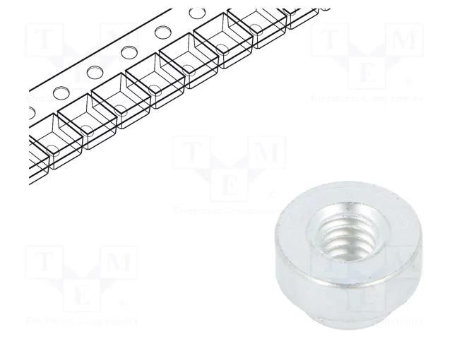 Fixing element; PCI Express mini ATTEND 119A-NUT-40-R02