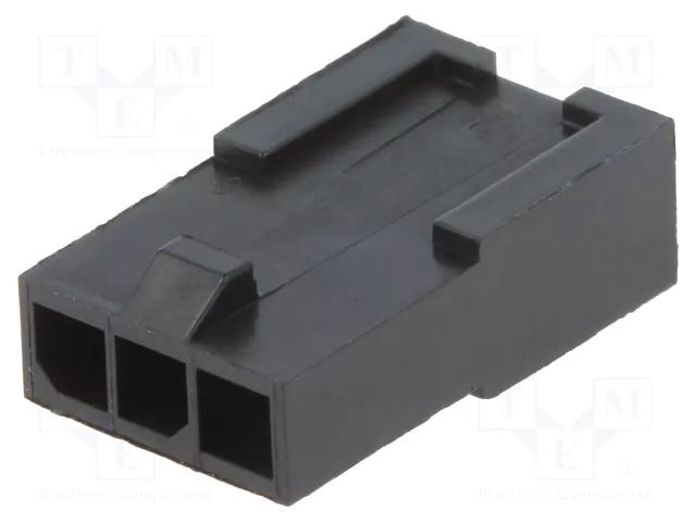 connector FREE HANG SNGL ROW HSG 3 POS TE Connectivity 1445049-3