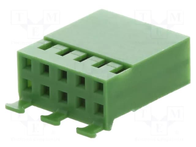 connector MOD IV REC HSG 2X5P. TE Connectivity 925370-5