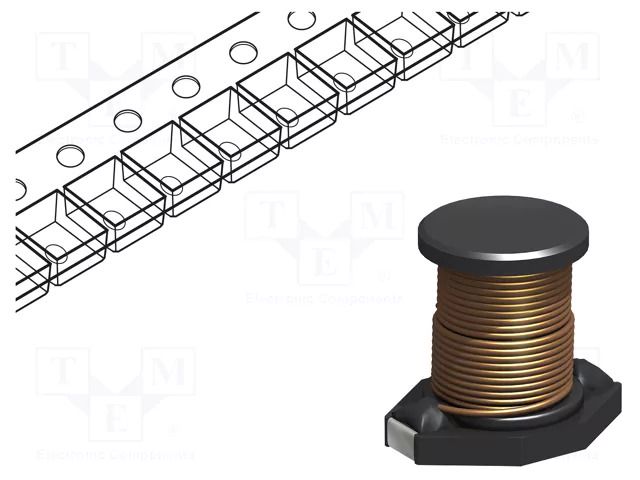 Inductor: ferrite; SMD; 68uH; 2.68A; 147mΩ; ±20%; PISNHV FASTRON PISNHV-680M-04