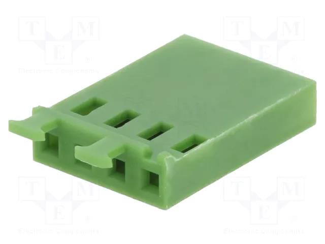 Connector: pin strips; plug; AMPMODU MOD IV; female; PIN: 4; 2.54mm TE Connectivity 925369-4