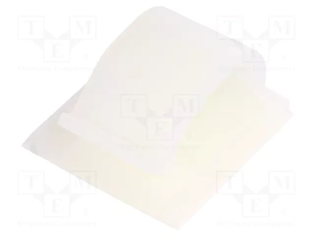 Self-adhesive cable holder; ØBundle : 15.7mm; polyamide; natural PANDUIT ACC62-AT-C