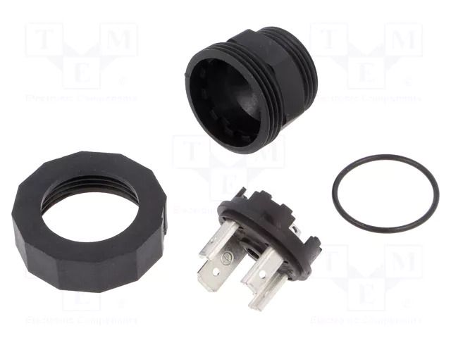 Connector: valve connector; socket; form A; 18mm; male; PIN: 4; 16A HIRSCHMANN GSP316