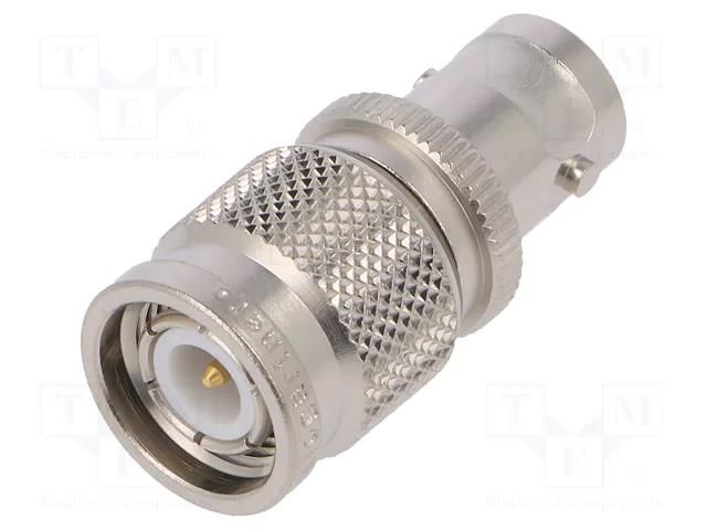 Adapter; BNC socket,TNC plug; Insulation: PTFE; 50Ω; 4GHz TELEGÄRTNER J01019B0000