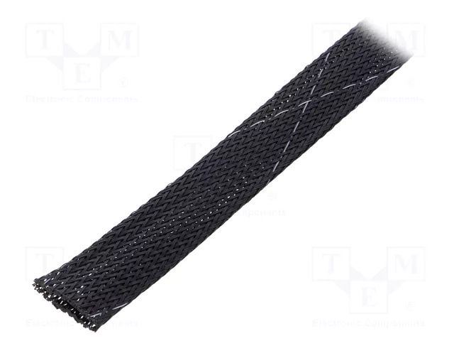Braid; ØBraid : 12.7÷31.8nom.19.1mm; PET; black; L: 30m; Braid Se PANDUIT SE75PFR-CR0