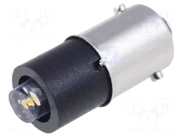 LED lamp; white warm; BA9S; 230VAC; No.of diodes: 1; 5mm; -30÷85°C MARL 215-993-76-38