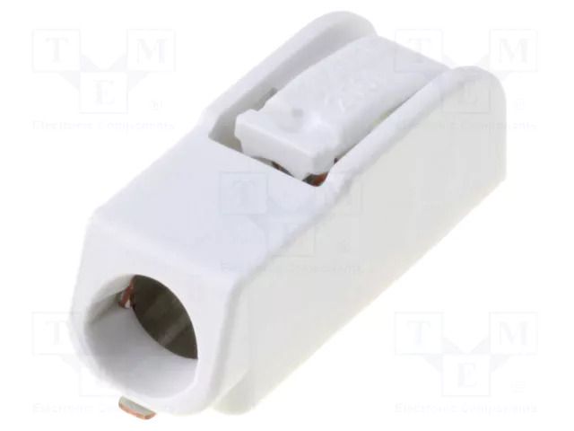 Connector: plug-in; LED Light; 2061; 12A; 630V; SMT; tinned; ways: 1 WAGO 2061-601/998-404