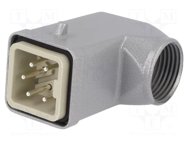 Connector: HDC; plug; male; EPIC KIT; PIN: 5; 23A; 400V; 4+PE; angled LAPP 75009616