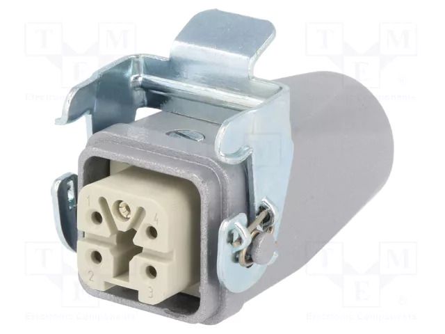 Connector: HDC; plug; female; EPIC KIT; PIN: 5; 23A; 400V; 4+PE; M20 LAPP 75009624