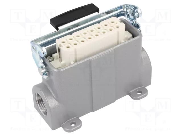 Connector: HDC; socket; female; EPIC KIT; PIN: 16; 16A; 250V; 16+PE LAPP 75009633