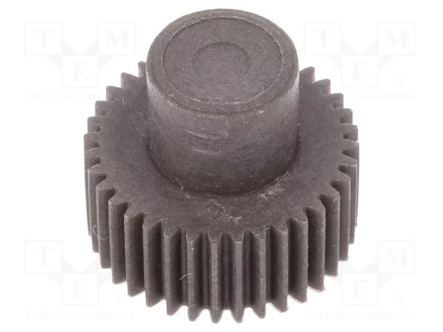 Spur gear; whell width: 16mm; Ø: 19mm; Number of teeth: 36; ZCL ELESA+GANTER ZCL-0.5-36