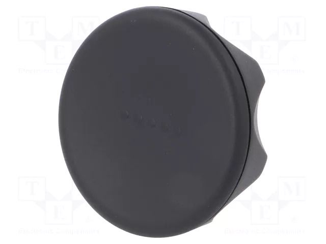 Knob; Ø: 70mm; Int.thread: M10; 18mm; H: 35mm; technopolymer PA ELESA+GANTER ELK.70B-M10-C1