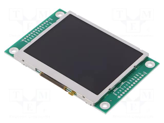 Display: TFT; 3.5"; 320x240; Illumin: LED; Dim: 100x66.44x5.76mm RAYSTAR OPTRONICS RFC350M-EIW-DRN