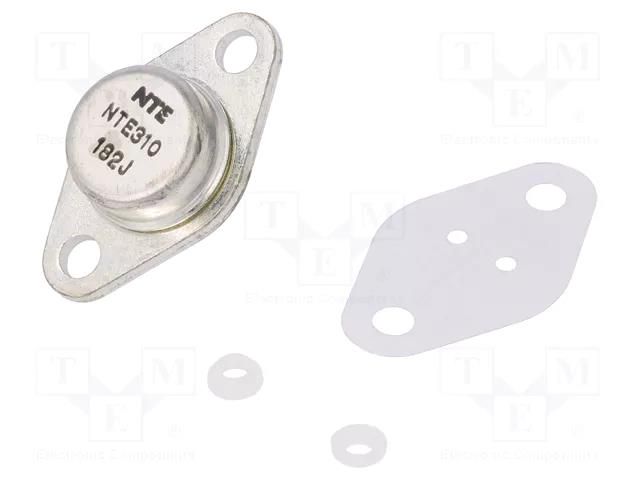 Thyristor; 800V; Ifmax: 8A; 3.4A; Igt: 50mA; TO66; THT; bulk; Ifsm: 80A NTE Electronics NTE310