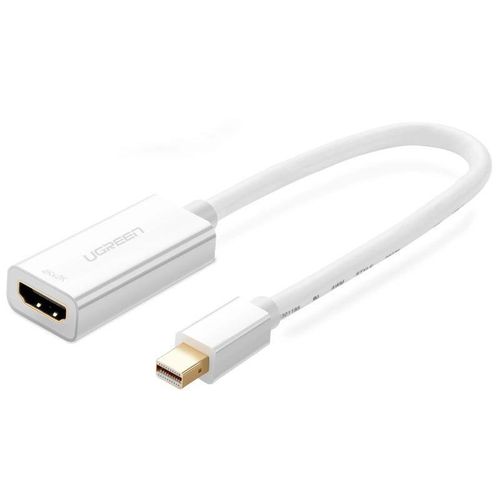 Ugreen MD112 10460 mini DisplayPort (male) / HDMI (female) FHD 1080p adapter - white, Ugreen 6957303814602 6957303814602