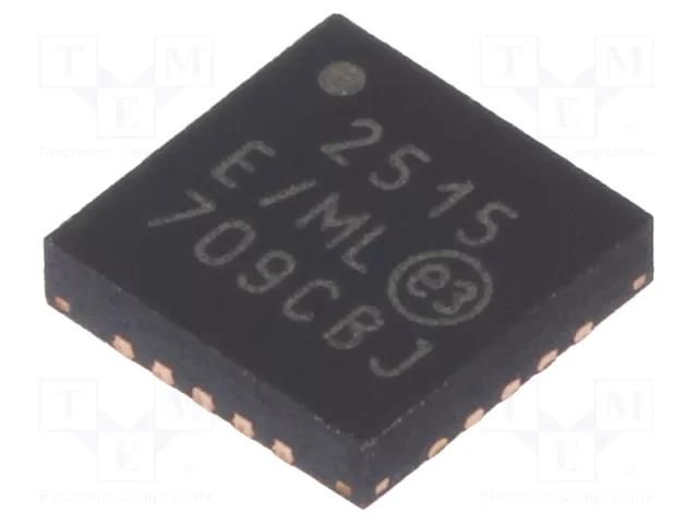 IC: CAN controller; 1Mbps; 2.7÷5.5VDC; QFN20; -40÷125°C; tube MICROCHIP TECHNOLOGY MCP2515-E/ML