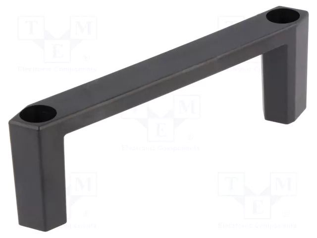 Holder; ABS,polycarbonate; black; H: 29.5mm; L: 83.4mm; W: 12mm FIX&FASTEN FIX-HAND-27