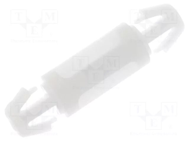PCB distance; polyamide; L: 10mm; latch/latch; natural; UL94V-2 FIX&FASTEN FIX-LCC-10S