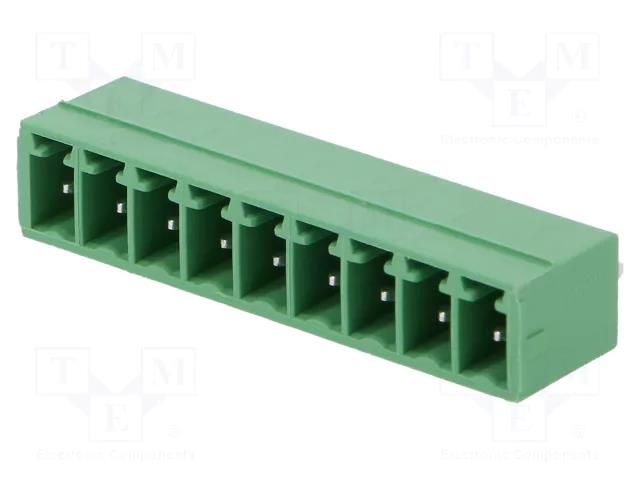 Connector: pluggable terminal block; socket; male; 8A; 160V; PIN: 9 PHOENIX CONTACT MCV1.5/9-G-3.81