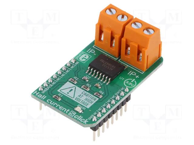 Click board; prototype board; Comp: ACS733; Hall sensor; 3.3VDC MIKROE MIKROE-3393