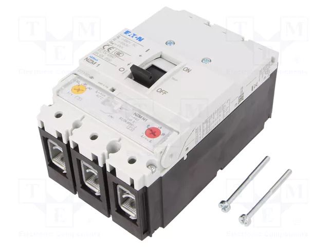 Power breaker; Poles: 3; screw type; Inom: 40A; IP20; -25÷70°C; NZM EATON ELECTRIC NZMN1-A40