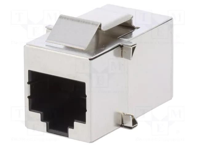 Coupler; Cat: 5e; 8p8c; RJ45 socket,both sides ENCITECH 3101CAT5E