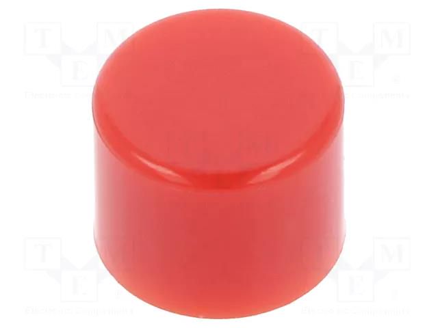 Cap; Ø5.1x4mm; red; AB; Application: AB,BB NKK SWITCHES AT475C