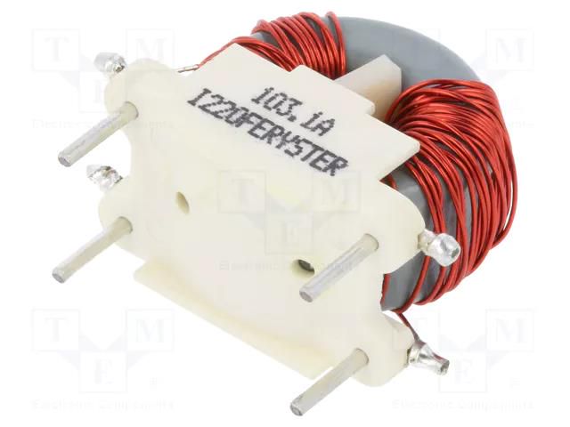 Inductor: wire; THT; 1A; 120mΩ; -20÷50%; DTS-20; vertical; 230VAC FERYSTER DTS-20/10/1.0-BV