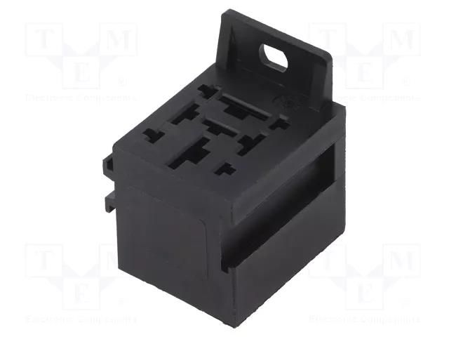 Socket; 70A; on panel; 40÷85°C; black; ISO LITTELFUSE 99025